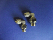 Angled Swivel Brass Compression Connector